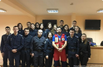 Для курсантів академії провели бінарні заняття з екстреної медицини Фото
